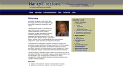 Desktop Screenshot of nancyfirestonelcsw.com